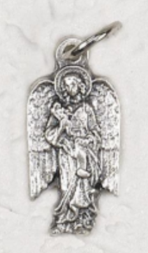 Archangel Gabriel Silhouette Charm