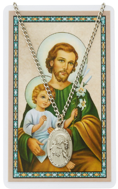St. Joseph Medal and Prayer Card