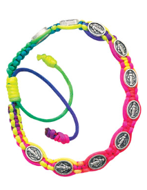 Multi Color Miraculous Corded Bracelet