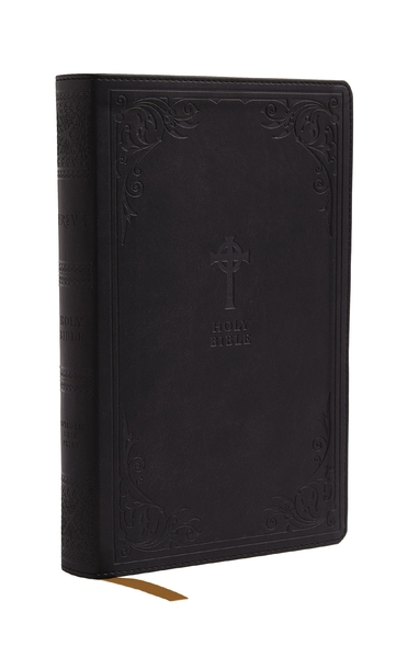 Nrsv, Catholic Bible, Gift Edition, Leathersoft, Black, Comfort Print: Holy Bible
