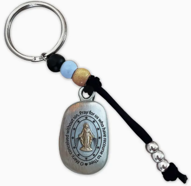 Soothing Saints Keyrings - Miraculous Medal