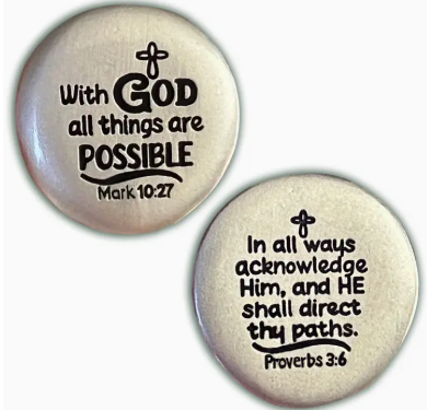 Pocket Pebble - With God All Things Are Possible
