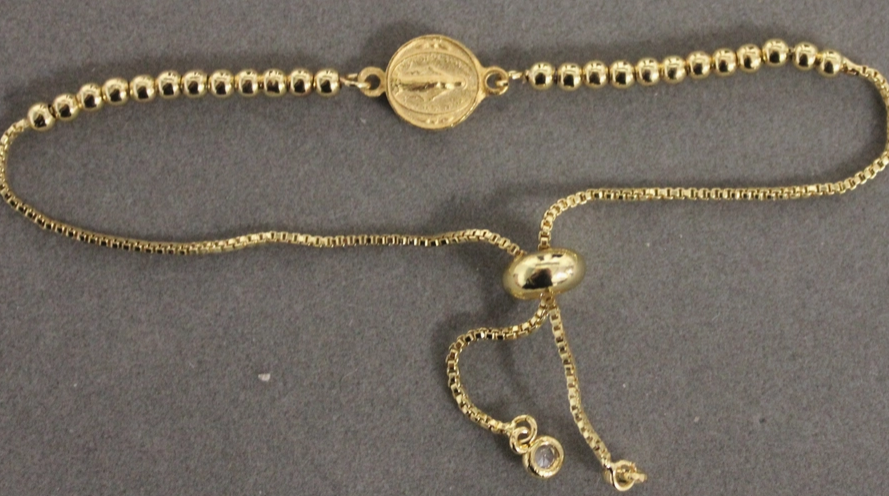 Adjustable Mary Bracelet