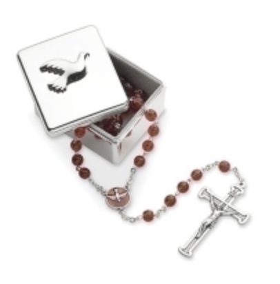 2" Confirmation Keepsake Silver Box