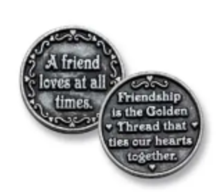 Pewter Pocket Token - Friend
