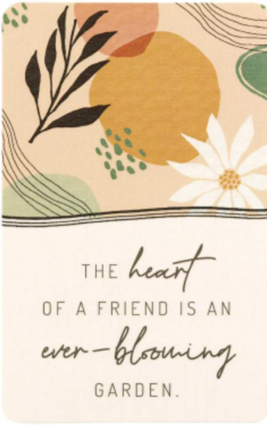Heart of a Friend Prayer Card