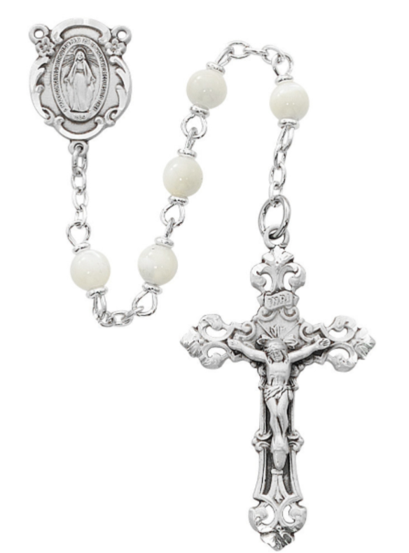 Genuine Mother of Pearl Rosary