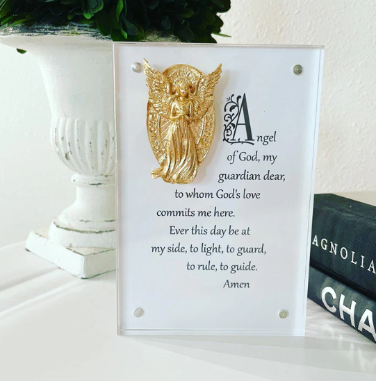 Prayer Plaque - Guardian Angel