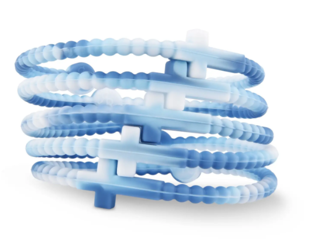 Jesus Bracelets (Silicone Cross Bracelets) - Poolside XS