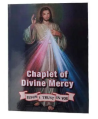 Chaplet of Divine Mercy Prayer Card Pamphlet