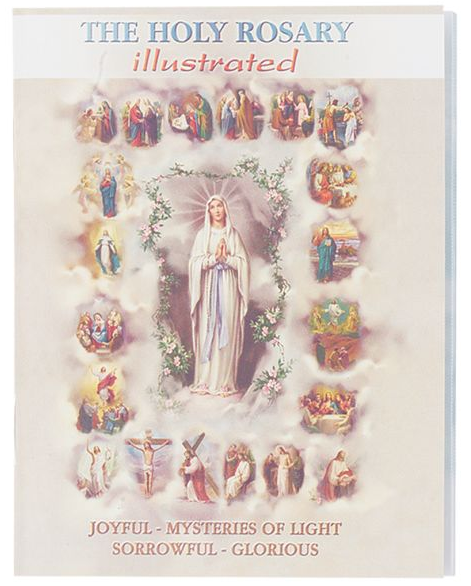 The Holy Rosary Illustrated Book (Pocket Size)