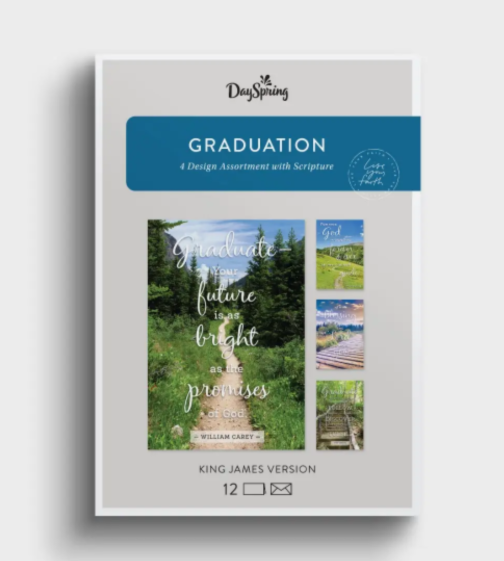 Graduation - Paths - 12 Boxed Cards and Envelopes, KJV