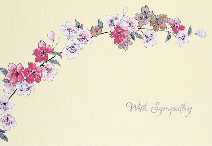 Note Card Sympathy - 14 Cards & Envelopes