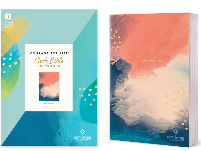 NLT Courage for Life Study Bible for Women, Filament Enabled (Paperback)