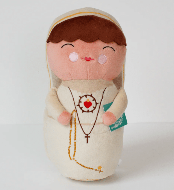 Our Lady of Fatima Shining Light Plush Doll
