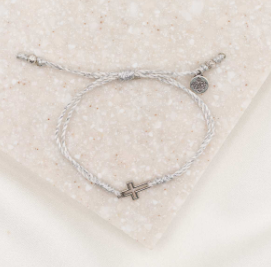 Filled by Faith Bracelet-Metallic Silver / Silver