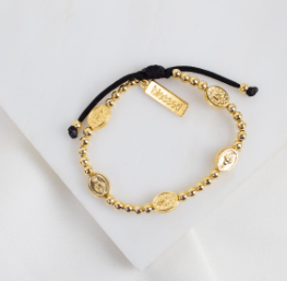 Held by Mary Blessing Bracelet - Gold