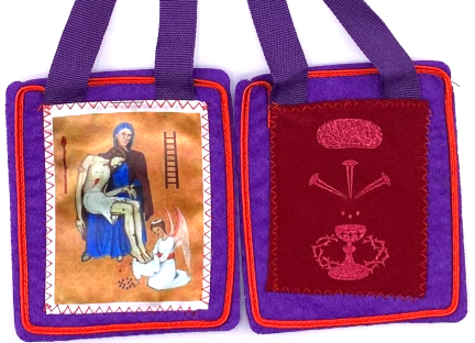 Large Purple Scapular
