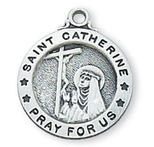 Sterling St. Catherine Medal