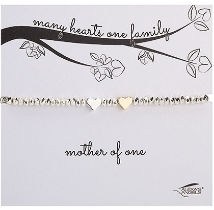 Mother of One Stretch Bracelet