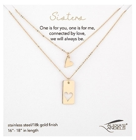 Sisters- One for Me, One for You Necklace