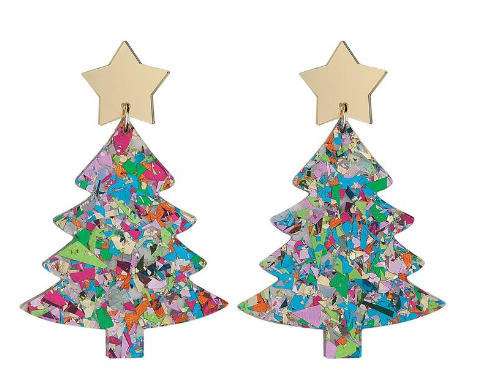 Christmas Tree Earrings