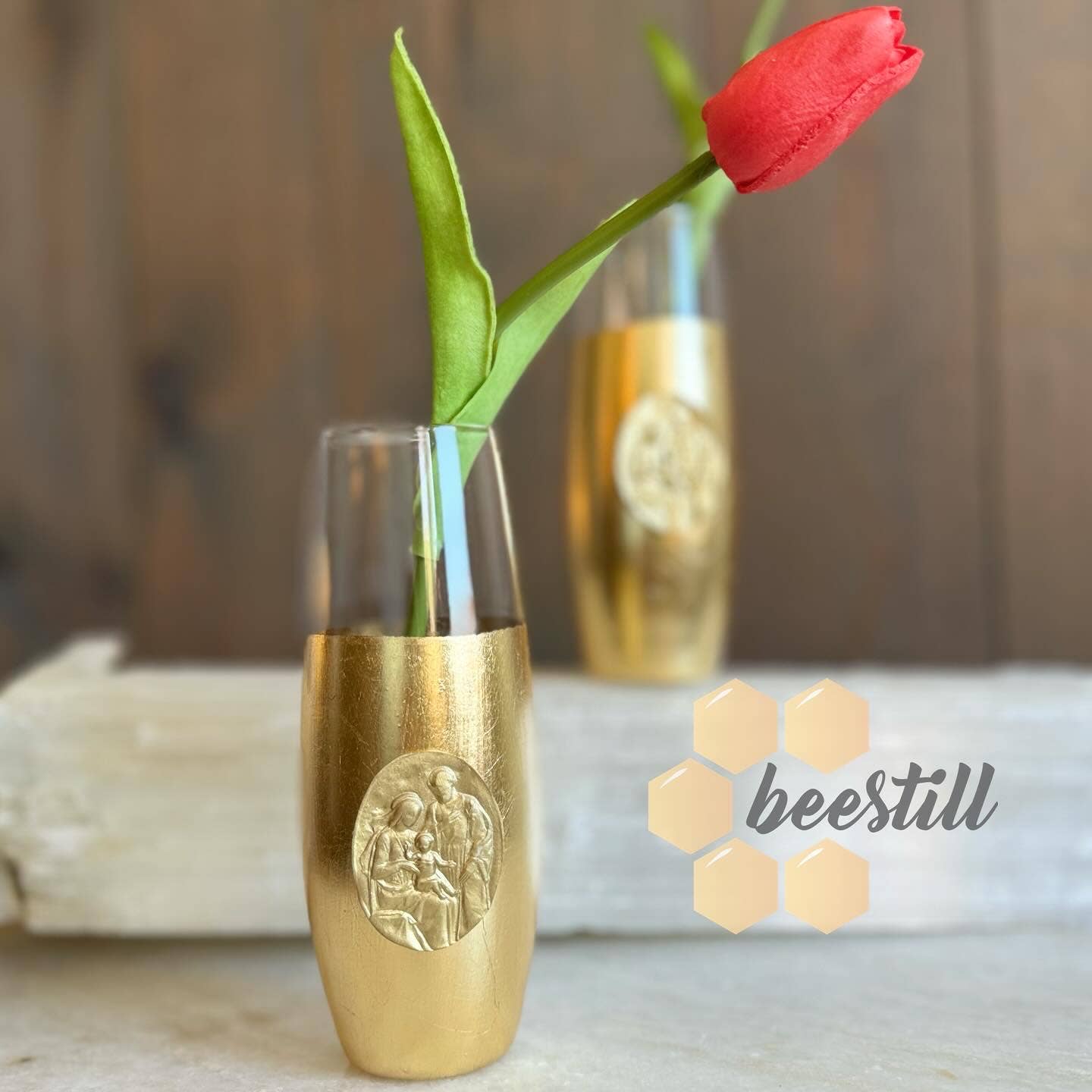 Holy Family Bud Vase