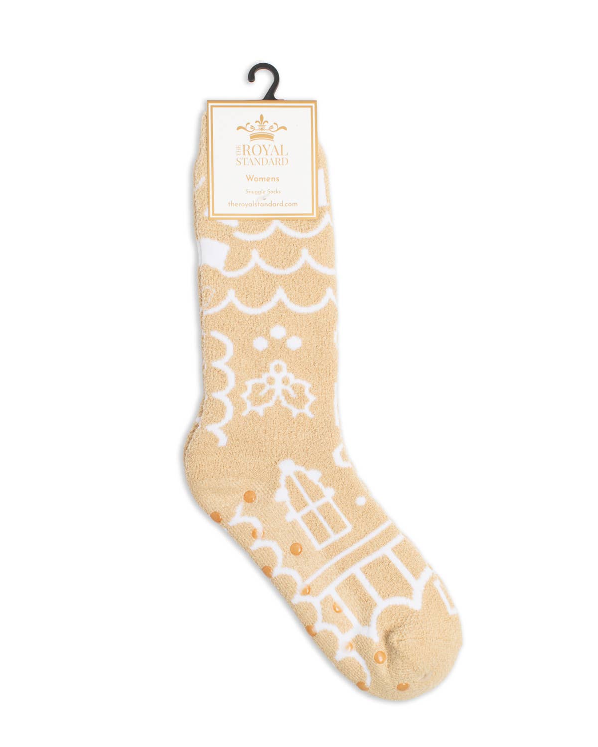 Women's Gingerbread House Snuggle Socks