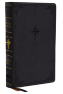 Nabre, Catholic Bible, Large Print Edition, Leathersoft, Black, Thumb Indexed