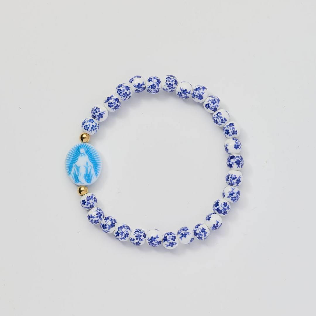 Holy Water Miraculous Cameo Bracelet