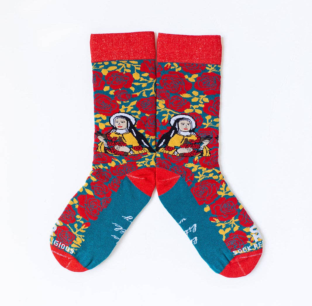 St. Thérèse of Lisieux Kids Socks