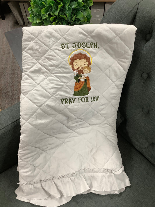 St. Joseph Quilted Blanket
