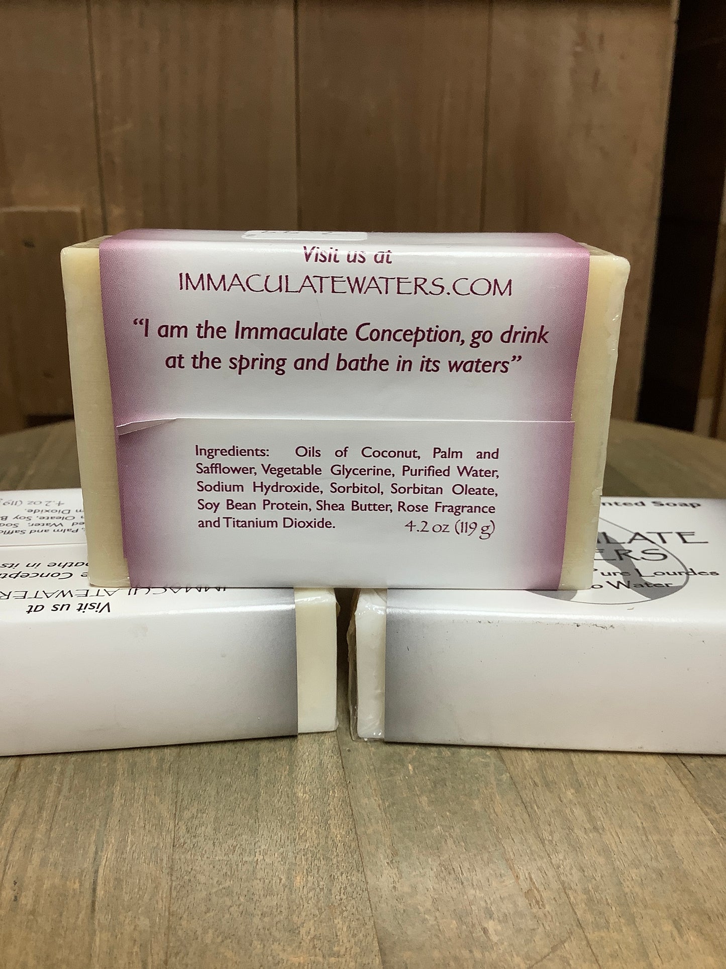 Immaculate Waters Rose Bar Soap