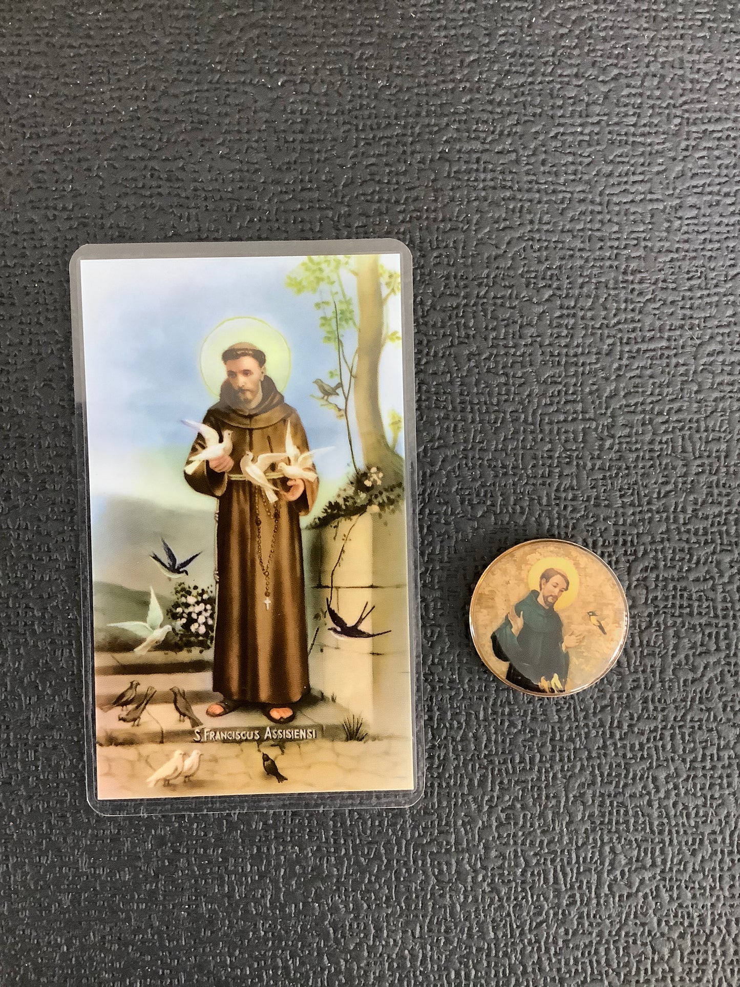 Prayer Card and Pocket Token - St. Francis