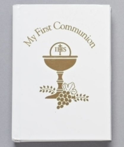 White First Communion Book