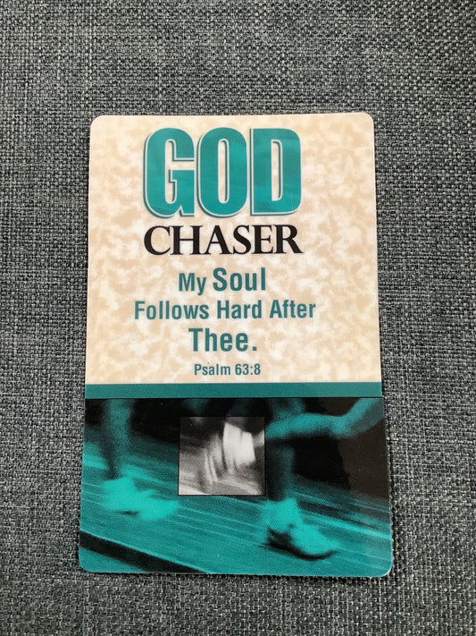 God Chaser Prayer Card