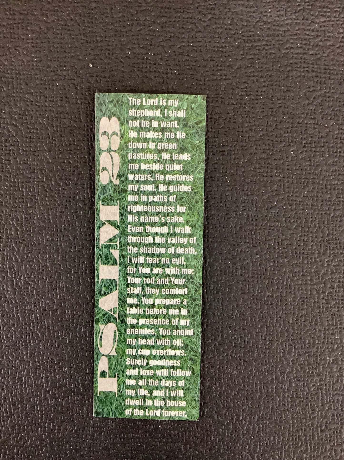 Psalm 23 Bookmark