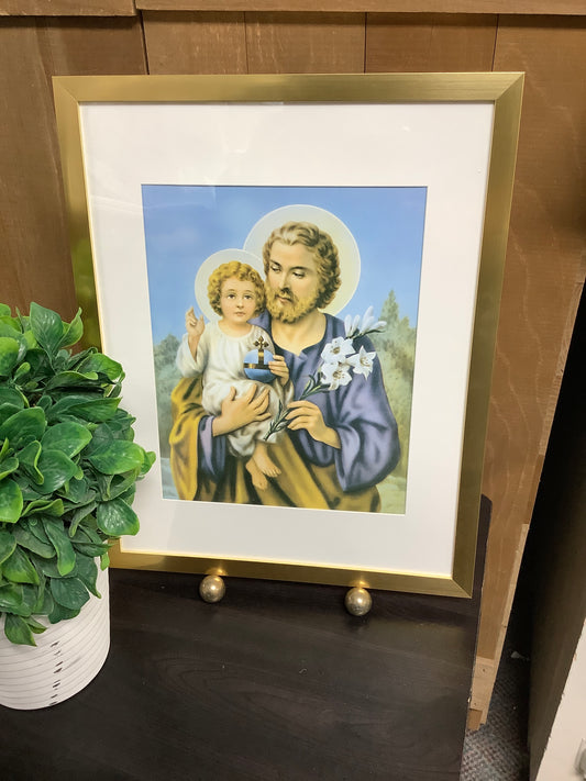 Framed 8x10 St. Joseph