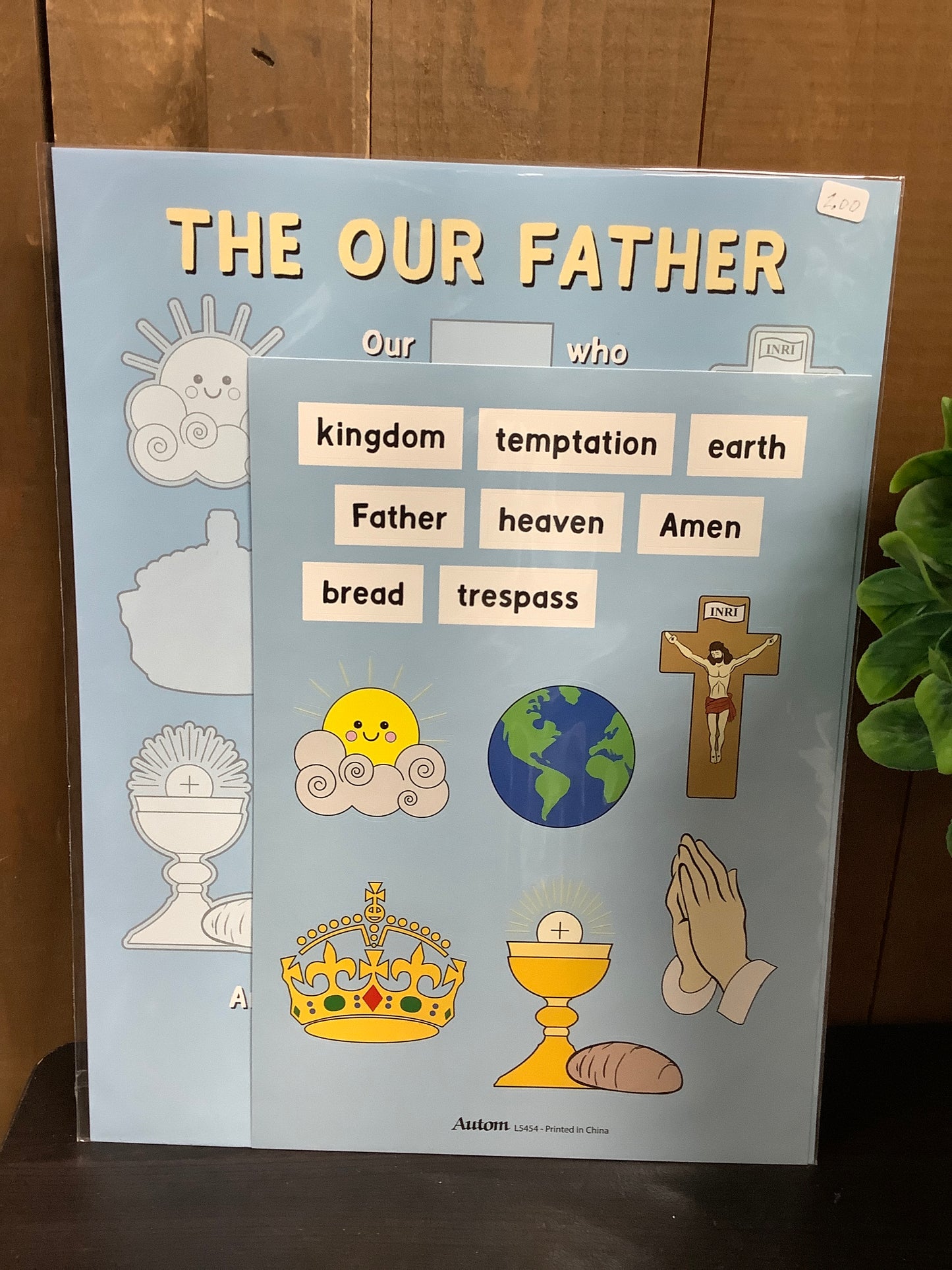 Our Father Sticker Sheet