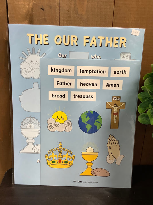 Our Father Sticker Sheet