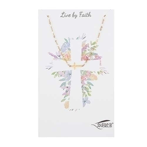 Gold Cross Necklace