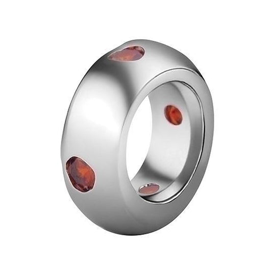 January Birthstone Ring Charm