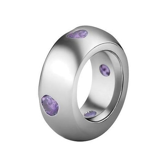 February Birthstone Ring Charm