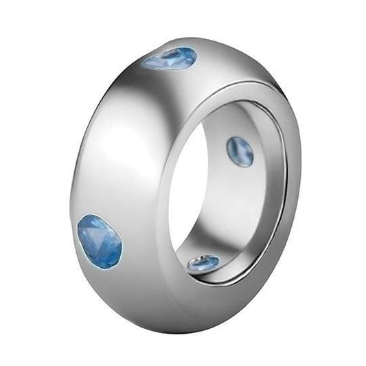 March Birthstone Ring Charm