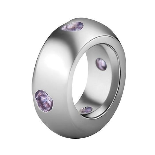 June Birthstone Ring Charm