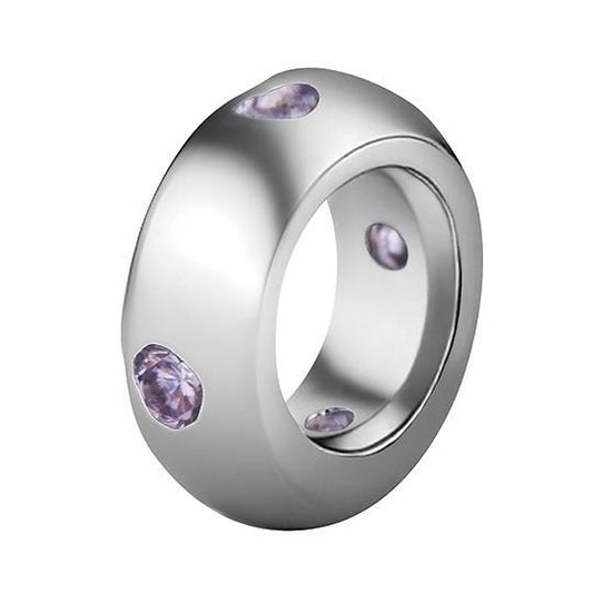 June Birthstone Ring Charm