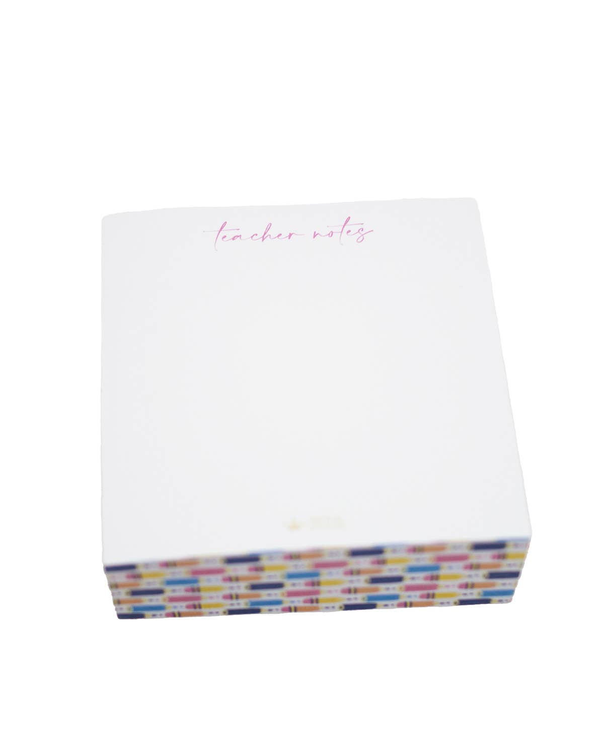Teacher Notes Sticky Note Cube