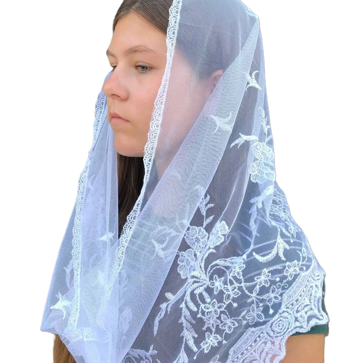 Infinity Veil ~ St. Veronica - WHITE