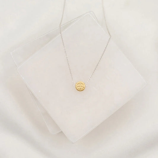 Benedictine Blessing Petite Necklace Gold
