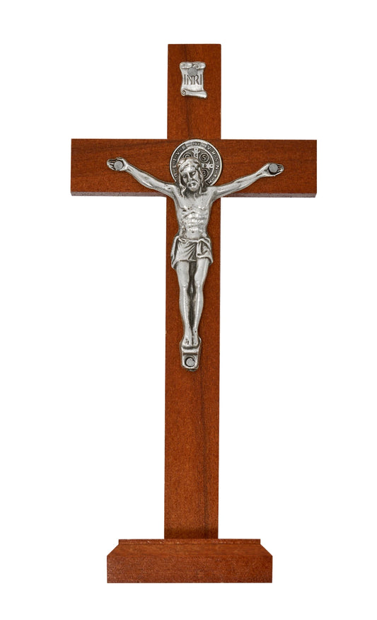 7" Standing St. Benedict Crucifix